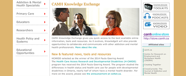 CAMH Knowledge Exchange
