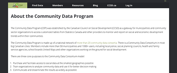 Community Data Program